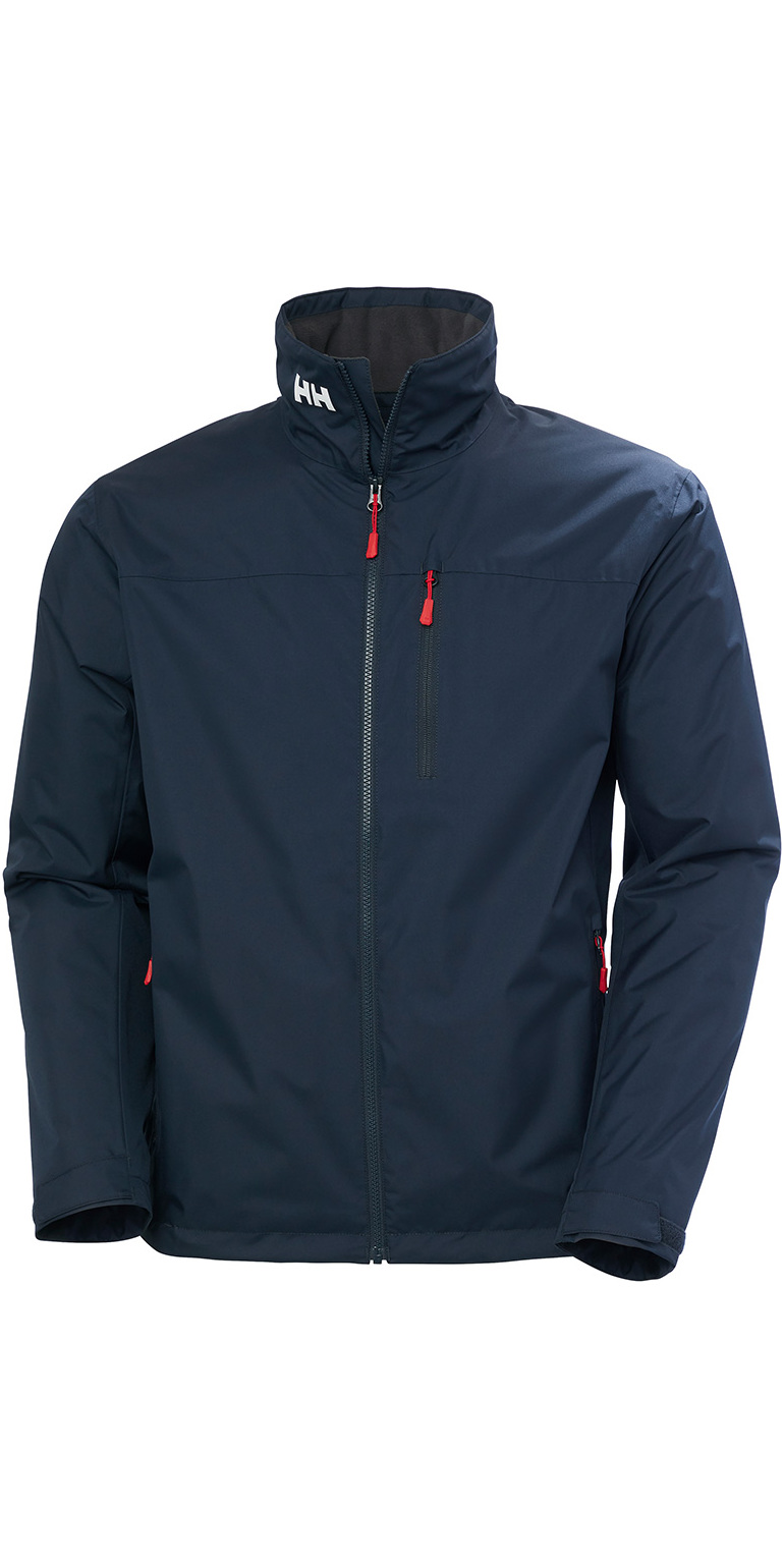 2021 Helly Hansen Mens Crew Hooded Midlayer Jacket 33874 - Royal